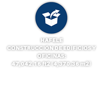 ﷯ HAFELE CONSTRUCCIÓN DE EDIFICIOS Y OFICINAS: 47,042.16 ft2 (4,370.36 m2)